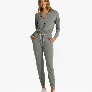 Vuori Lux Henley Jumpsuit